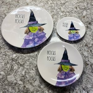 Rae Dunn Witch Hocus Pocus Plates